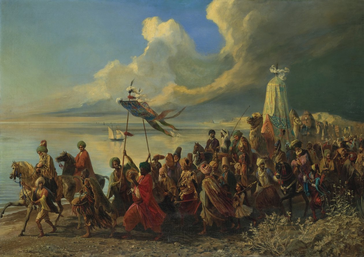 The Hajj by Alfred Dehodencq