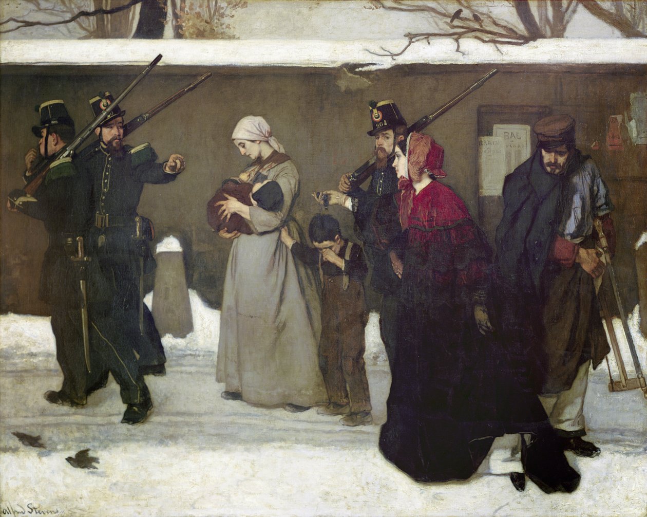 What is Called Vagrancy or, The Hunters of Vincennes by Alfred Emile Stevens