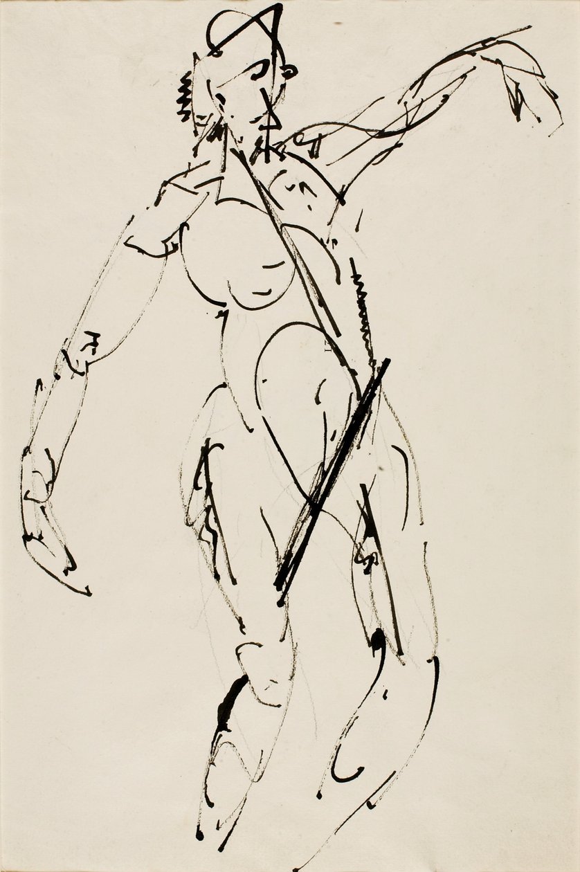 Standing Nude by Alfred H. Maurer