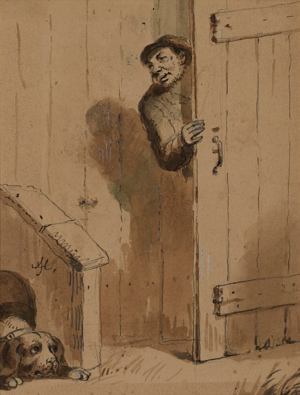 Have You Any Soap-Fot by Alfred Jacob Miller
