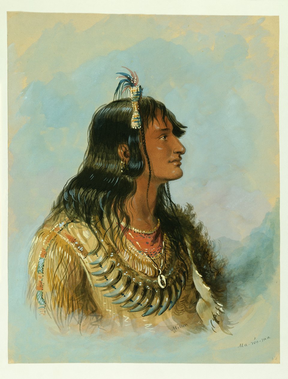 Ma-wo-ma by Alfred Jacob Miller