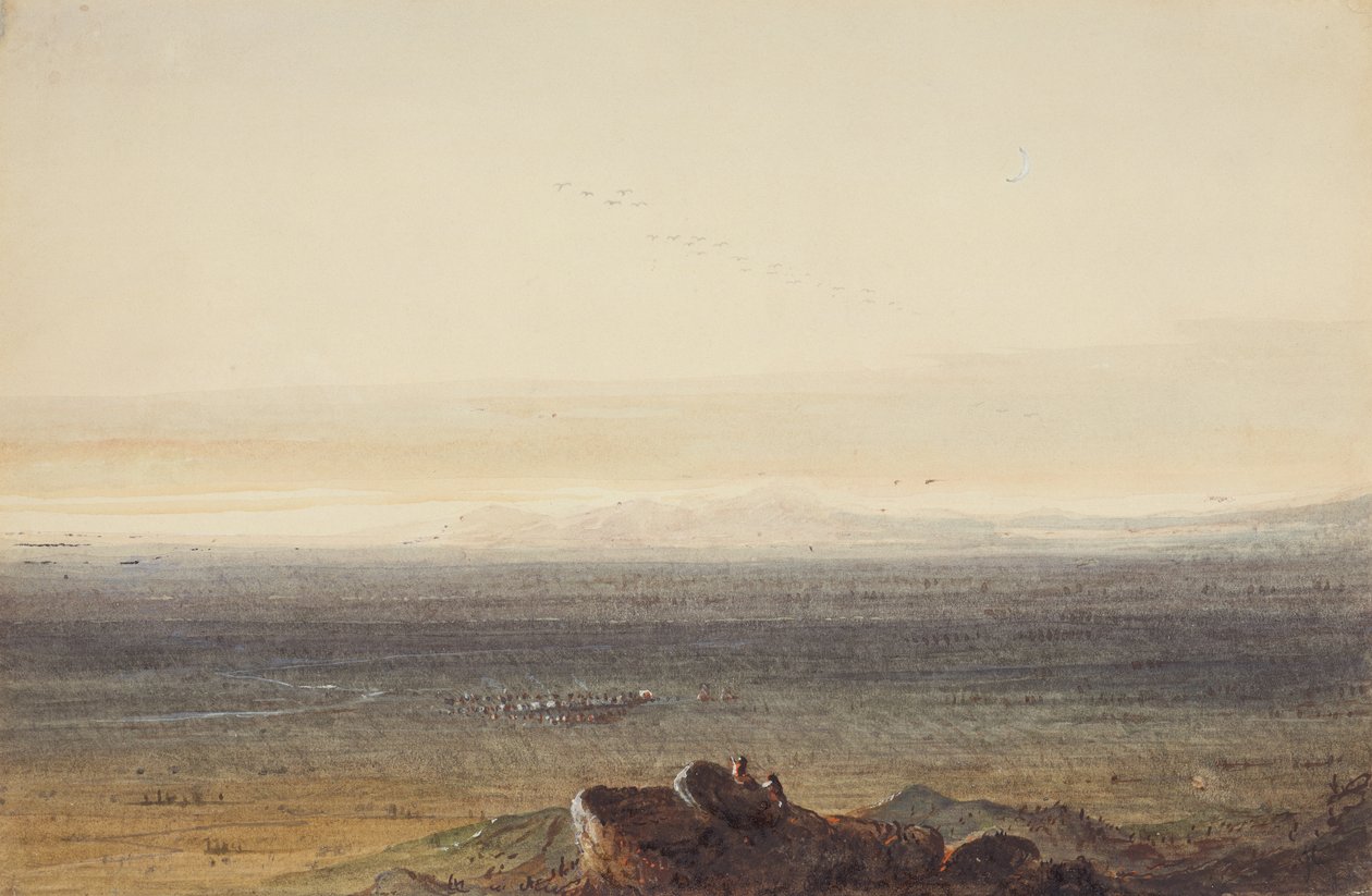 Prairie, c.1837 by Alfred Jacob Miller