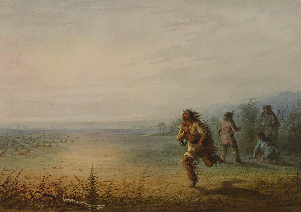 The Bee Hunter by Alfred Jacob Miller