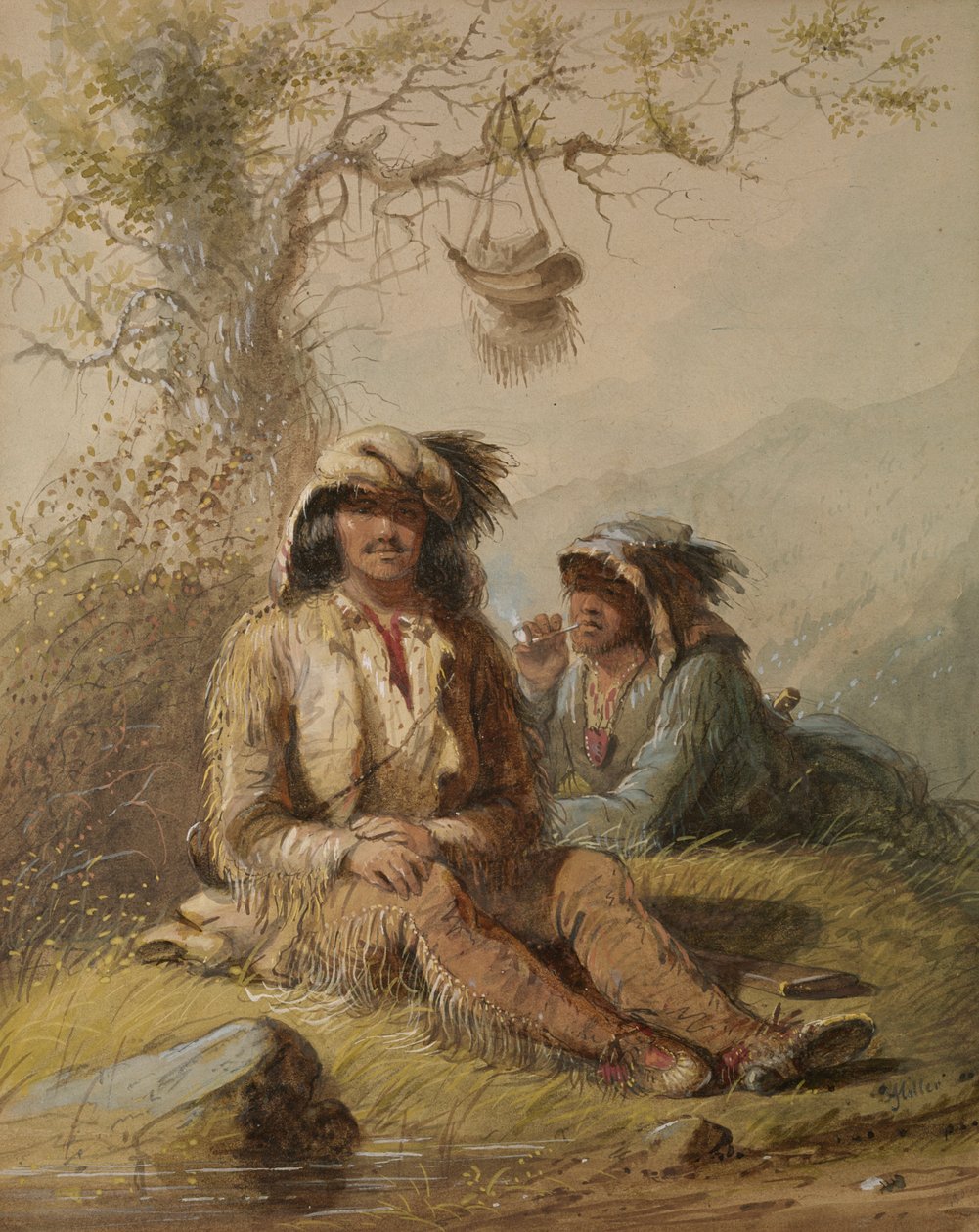 Trappers by Alfred Jacob Miller