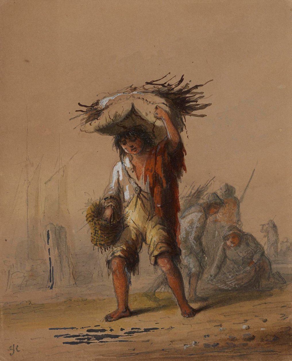Wharf Rat by Alfred Jacob Miller