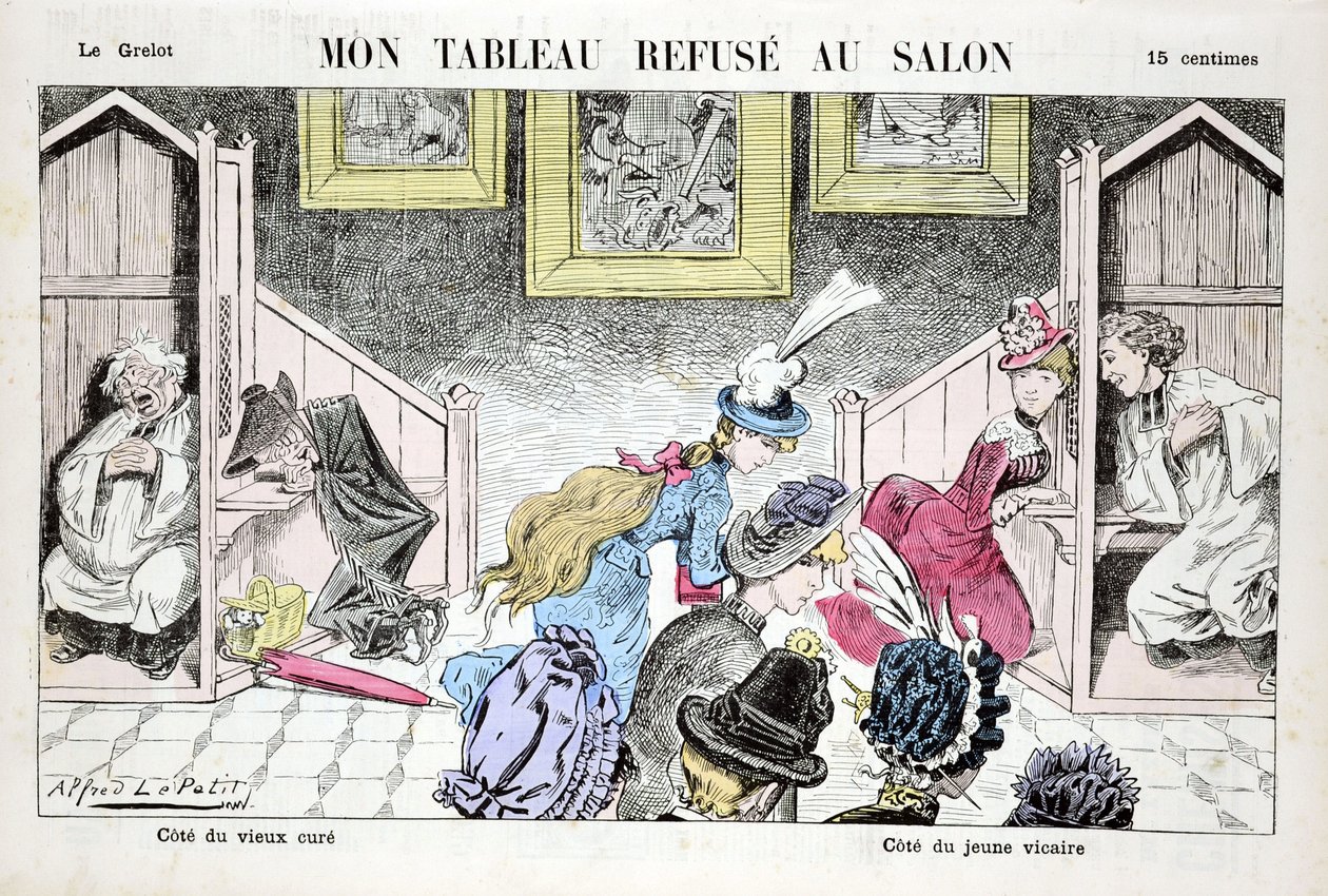 Le Grelot, number 735, Satirical in Colors by Alfred Le Petit