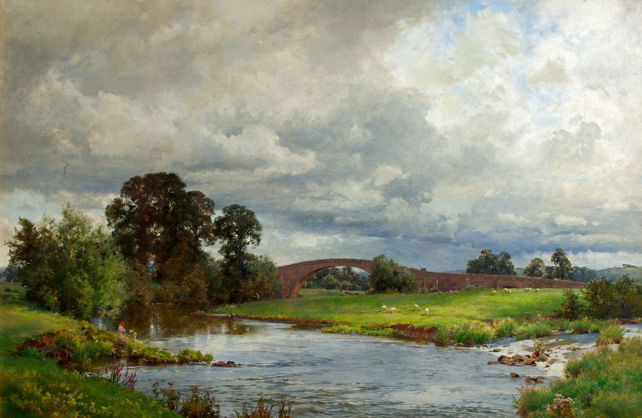 Thorverton Bridge by Alfred Parsons
