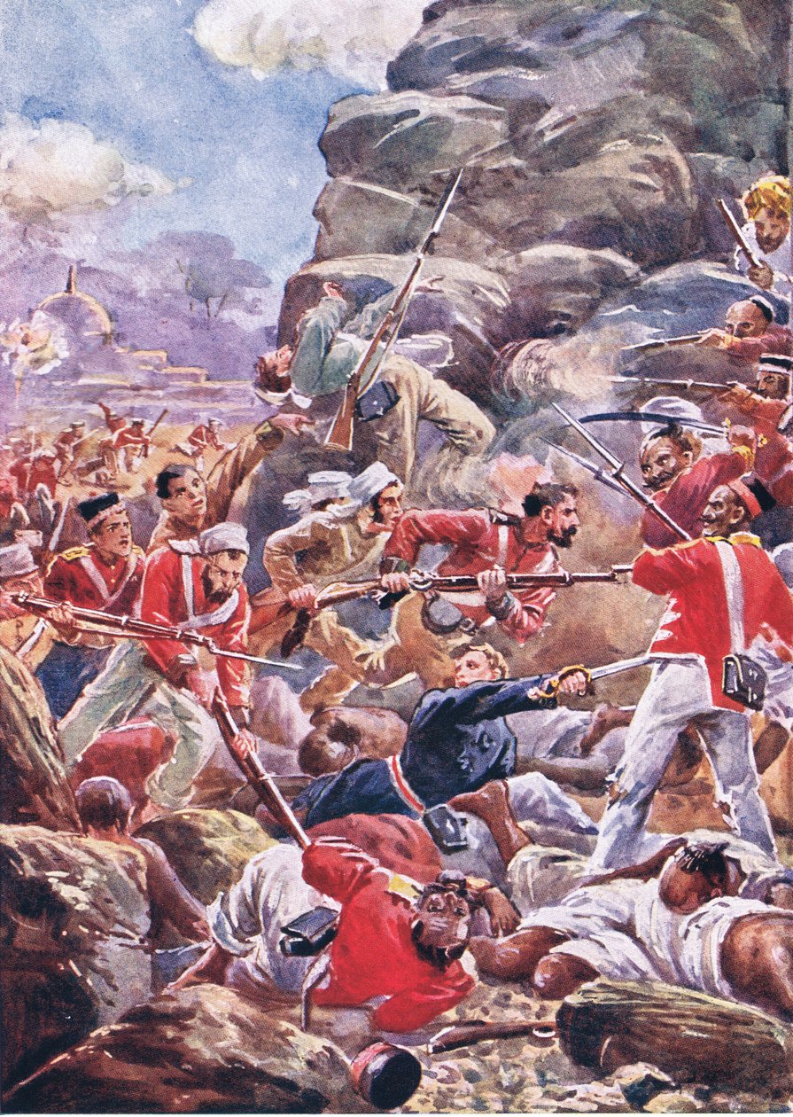 The siege of Delhi: Storming the breach by Alfred Pearse