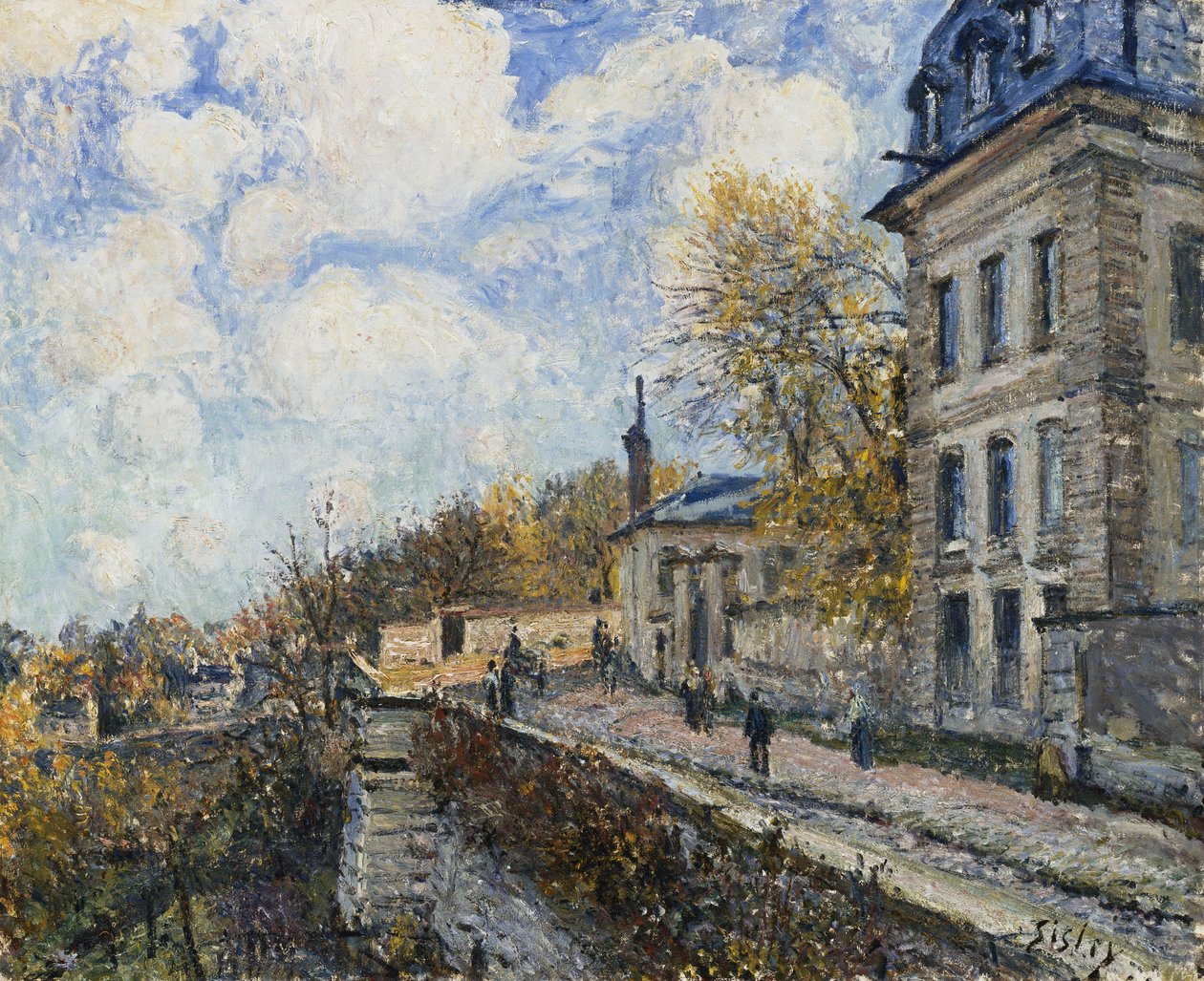 Factory at Sevres by Alfred Sisley