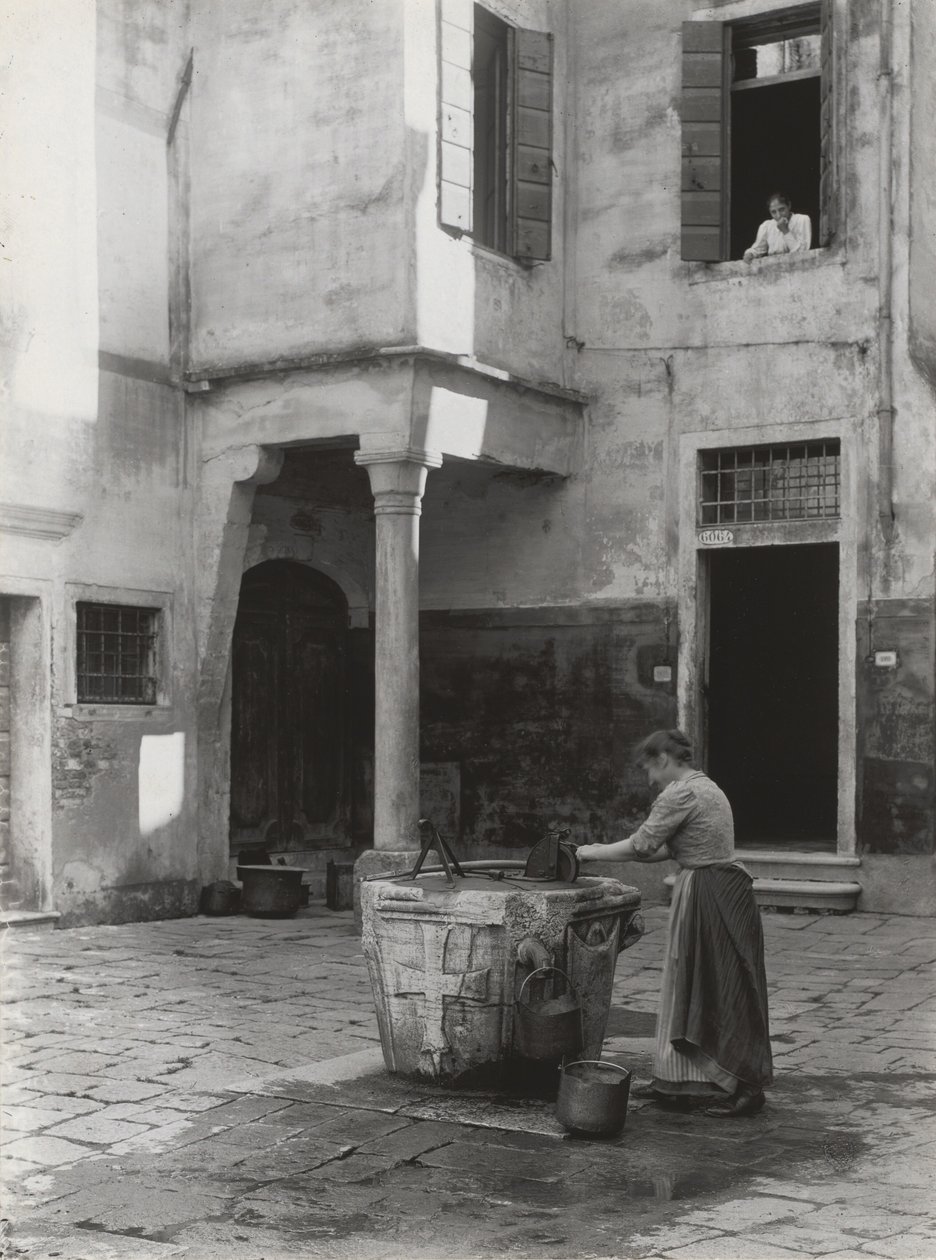 A Venetian Well by Alfred Stieglitz