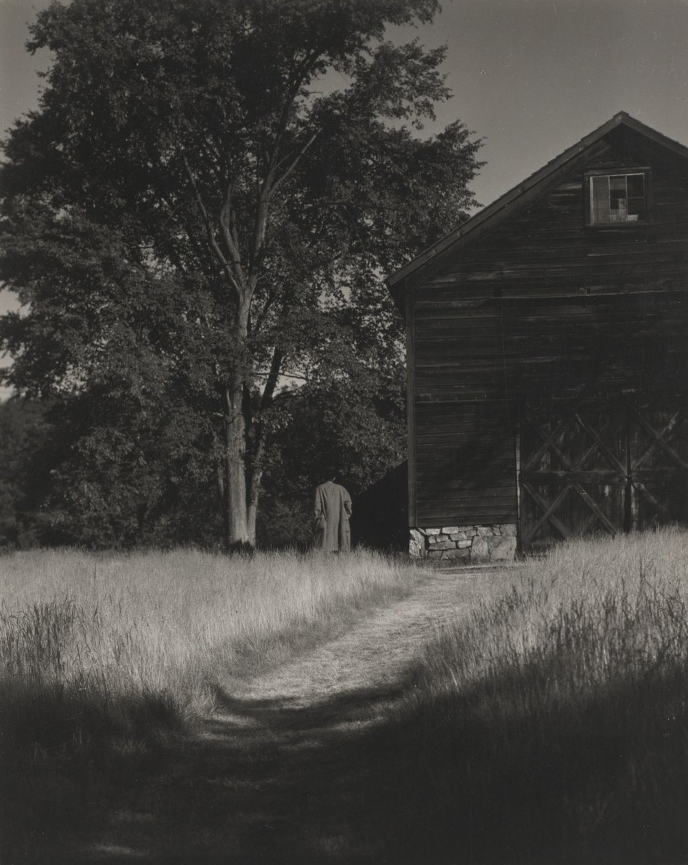 Barn, Lake George by Alfred Stieglitz