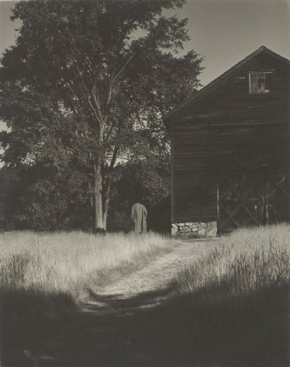 Barn, Lake George, 1936 by Alfred Stieglitz