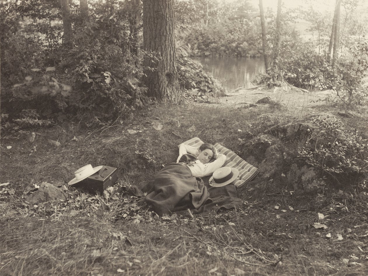 Emmy Obermeyer, Tea Island, Lake George by Alfred Stieglitz