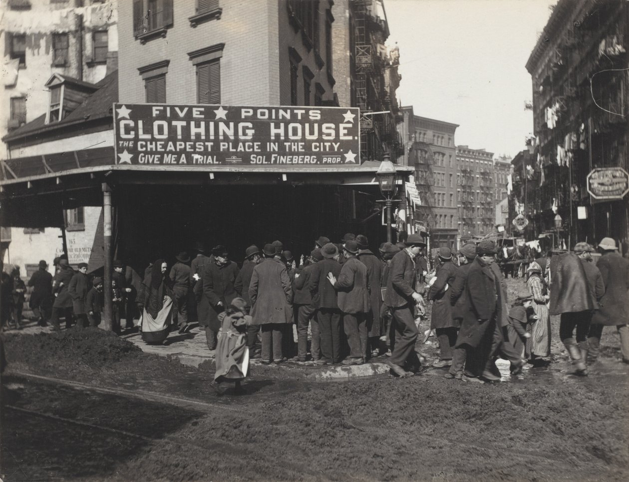Five Points, New York by Alfred Stieglitz