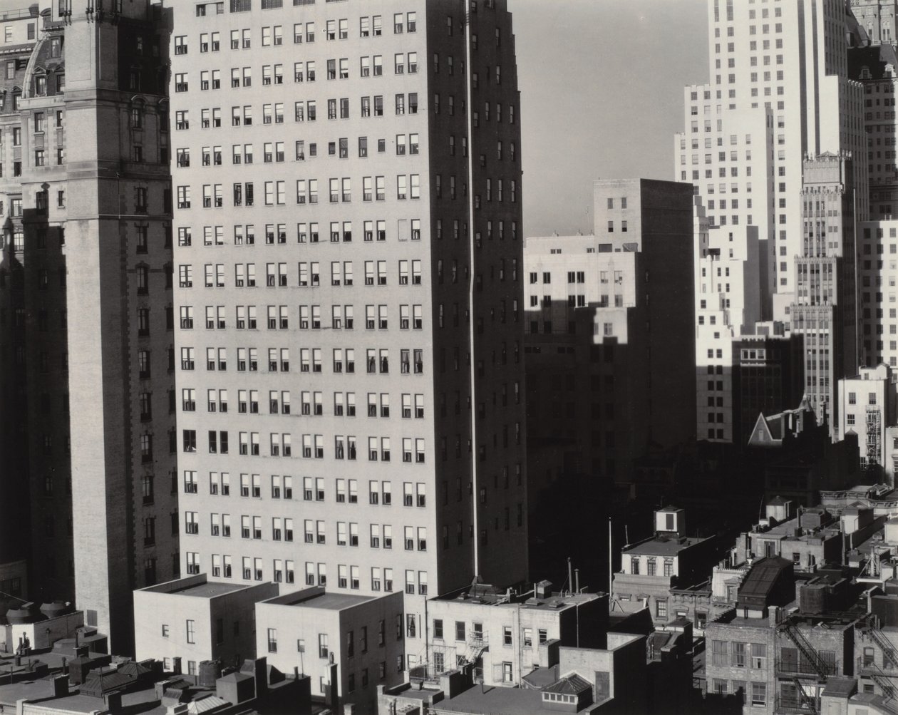 From My Window at An American Place, North by Alfred Stieglitz