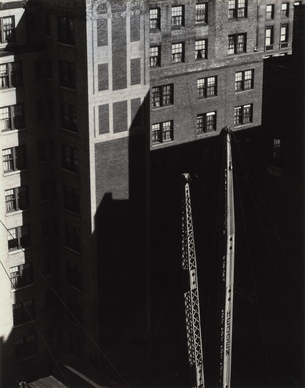 From My Window at An American Place, North by Alfred Stieglitz