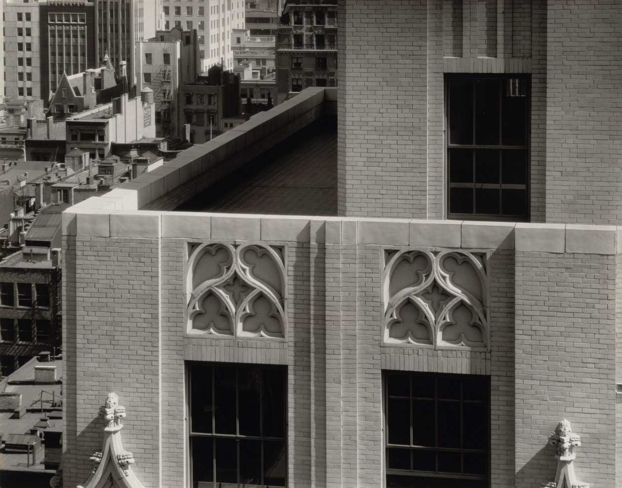 From My Window at An American Place, North by Alfred Stieglitz