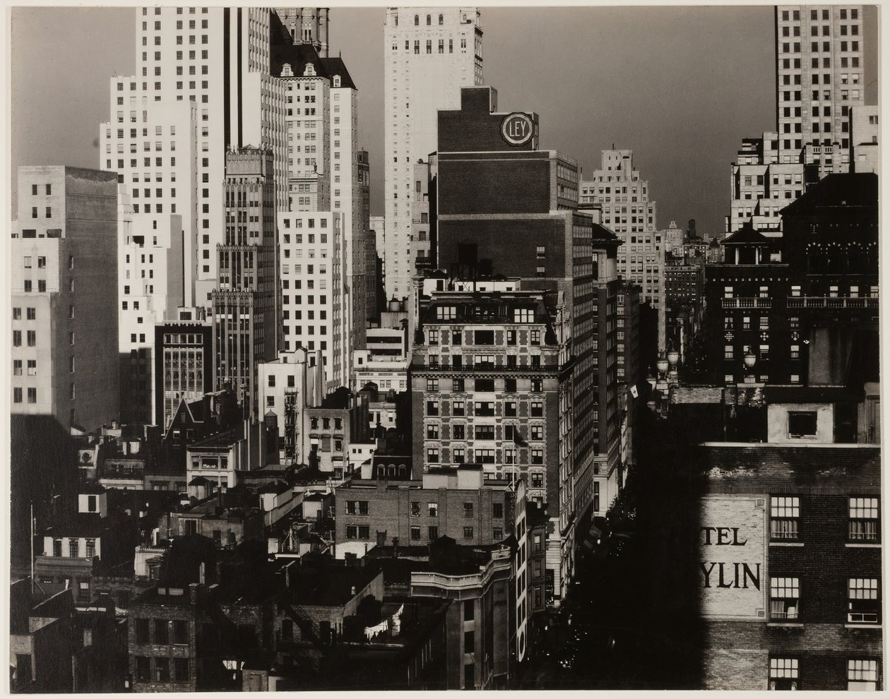 From My Window at An American Place, North by Alfred Stieglitz