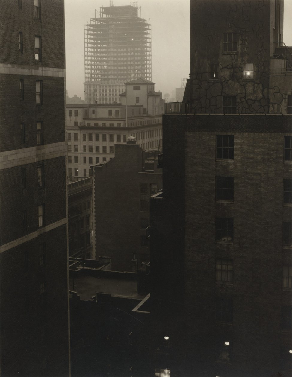 From My Window at An American Place, Southwest by Alfred Stieglitz