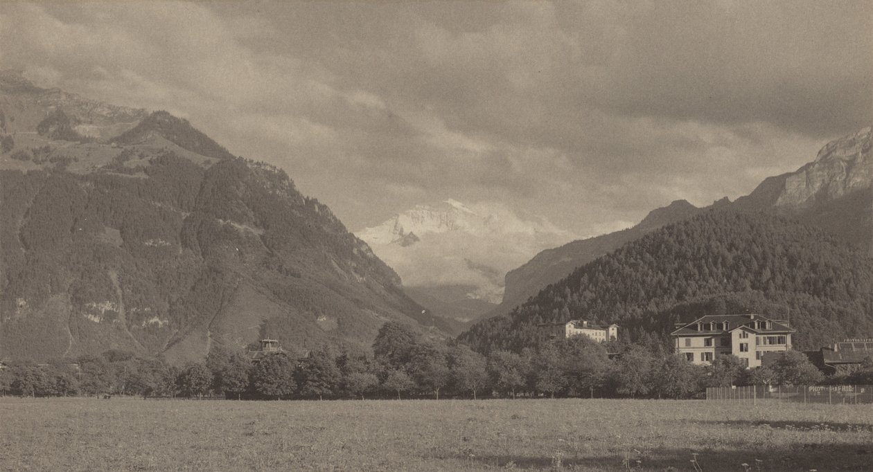 From the Höheweg, Interlaken by Alfred Stieglitz
