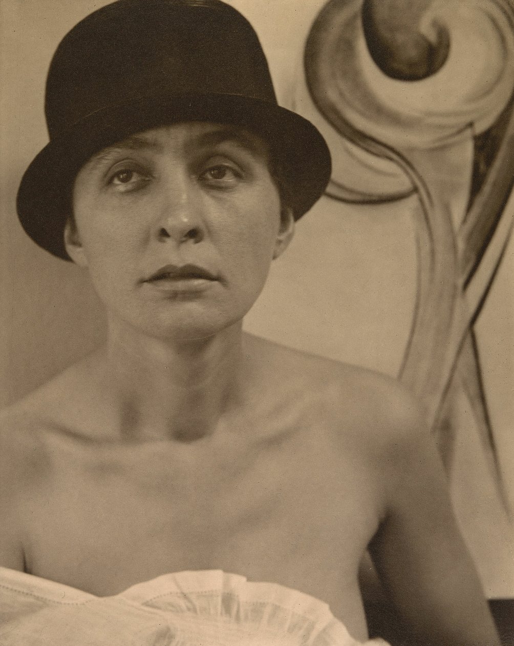 Georgia O'Keeffe, 1918 by Alfred Stieglitz: Fine art print