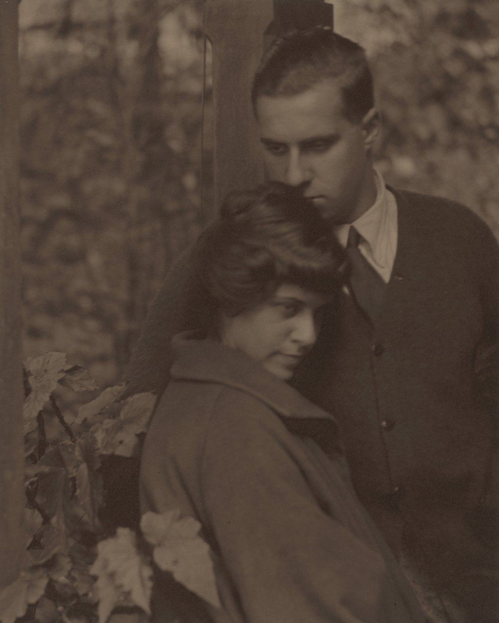 Kitty Stieglitz and Edward Stieglitz by Alfred Stieglitz