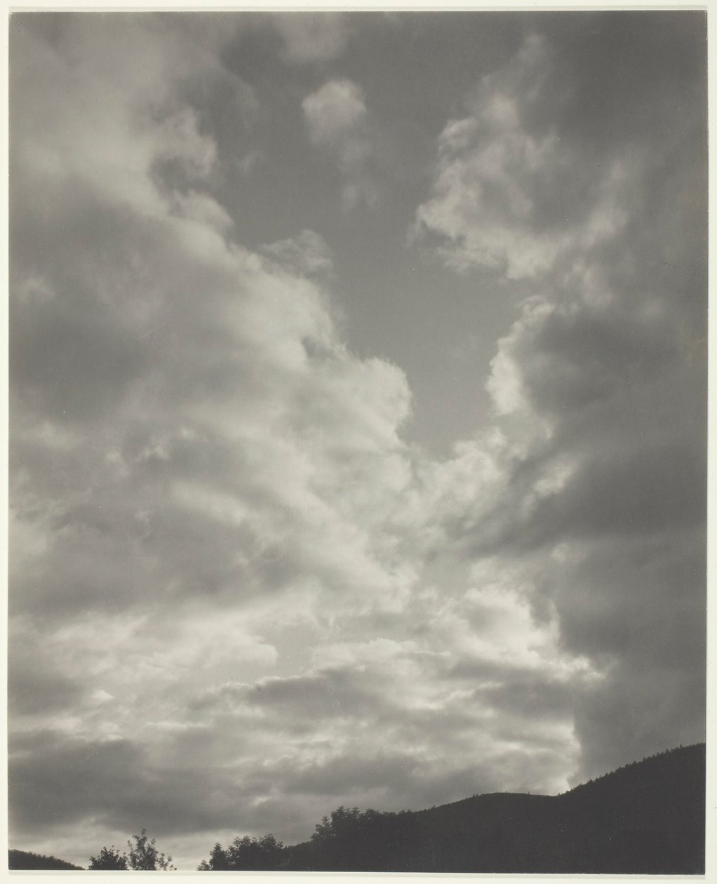 Music - A Sequence of Ten Cloud Photographs, No. II by Alfred Stieglitz