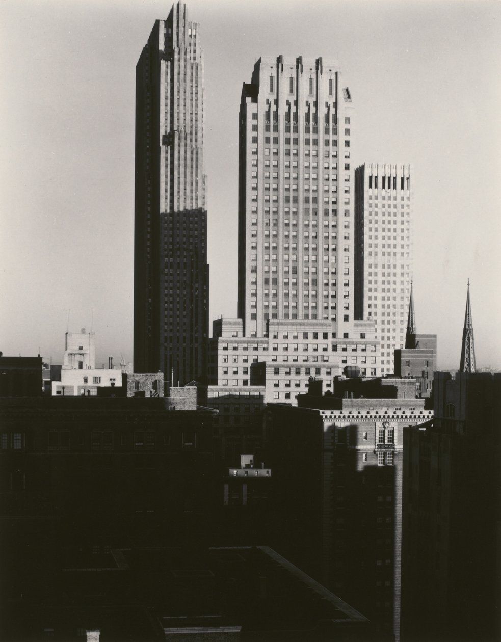 New York from the Shelton by Alfred Stieglitz