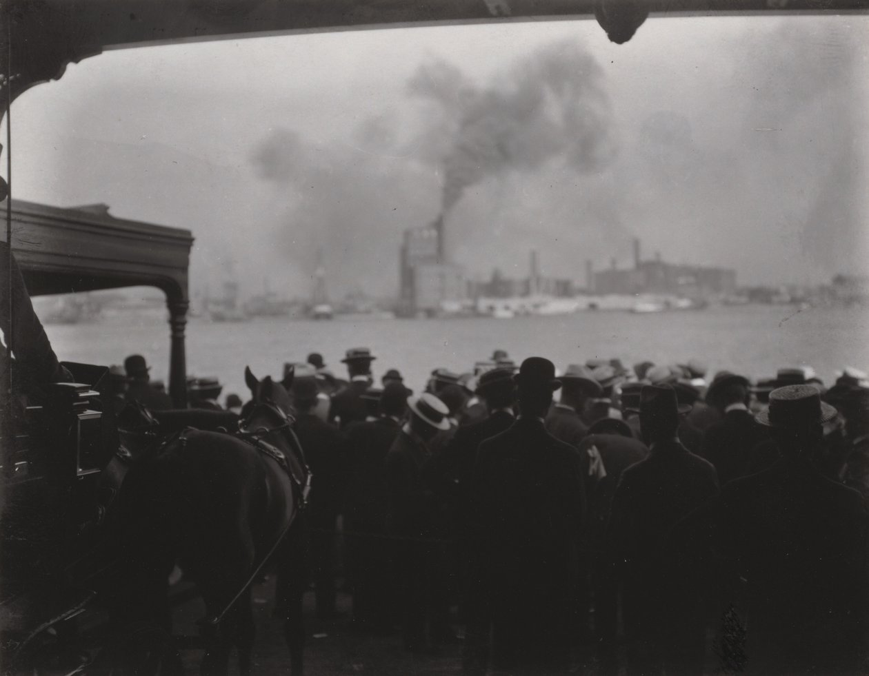 On the Ferry Boat by Alfred Stieglitz