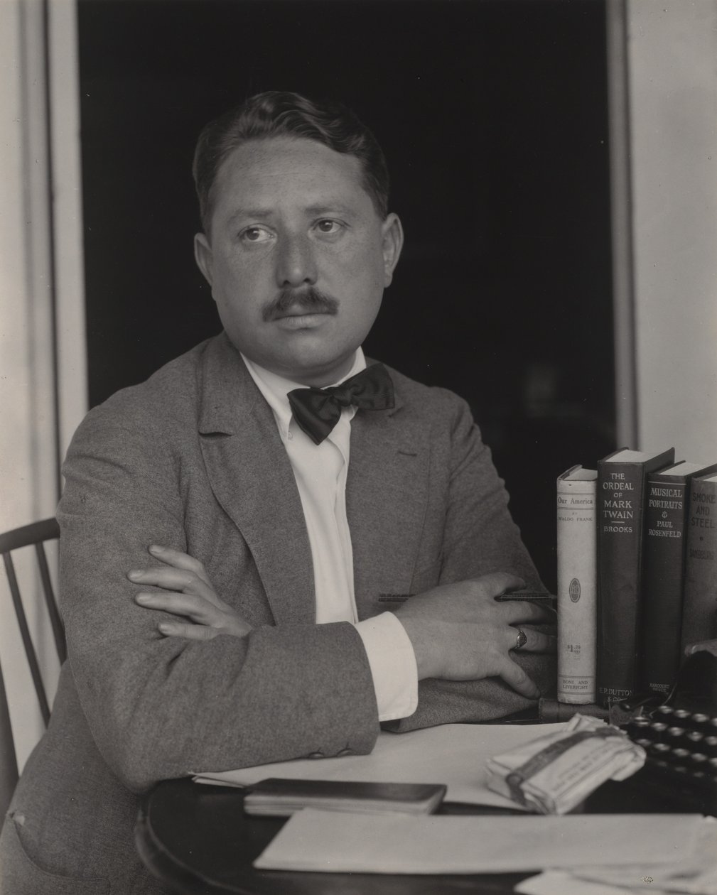 Paul Rosenfeld by Alfred Stieglitz