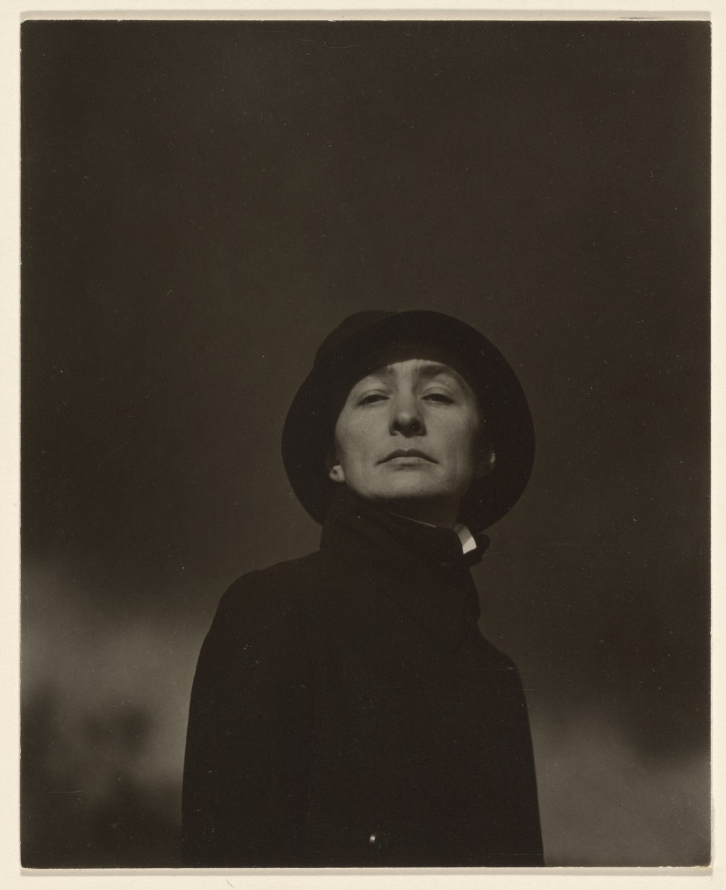 Portrait of Georgia, No. 1 by Alfred Stieglitz