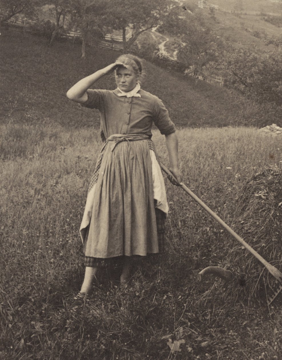 The Harvest, Mittenwald by Alfred Stieglitz