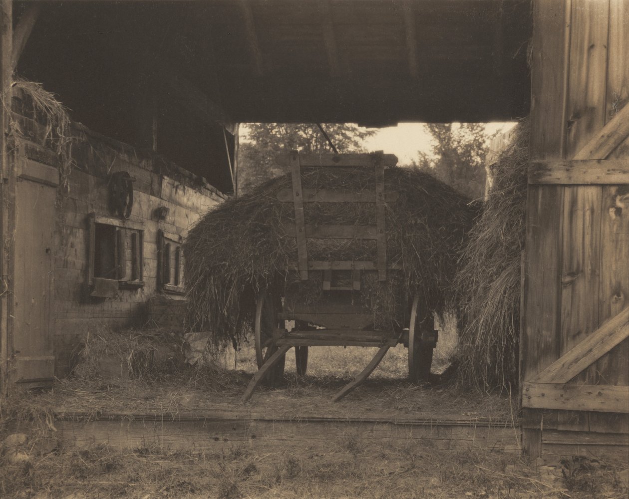 The Hay Wagon by Alfred Stieglitz