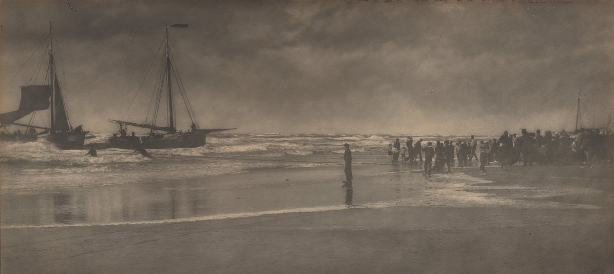 The Landing of the Boats by Alfred Stieglitz