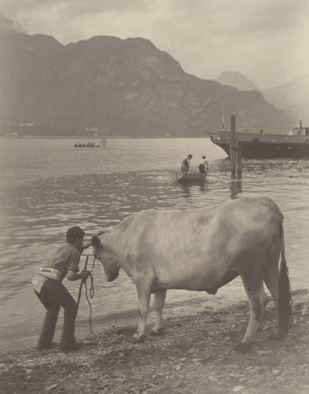 The Unwilling Bath by Alfred Stieglitz