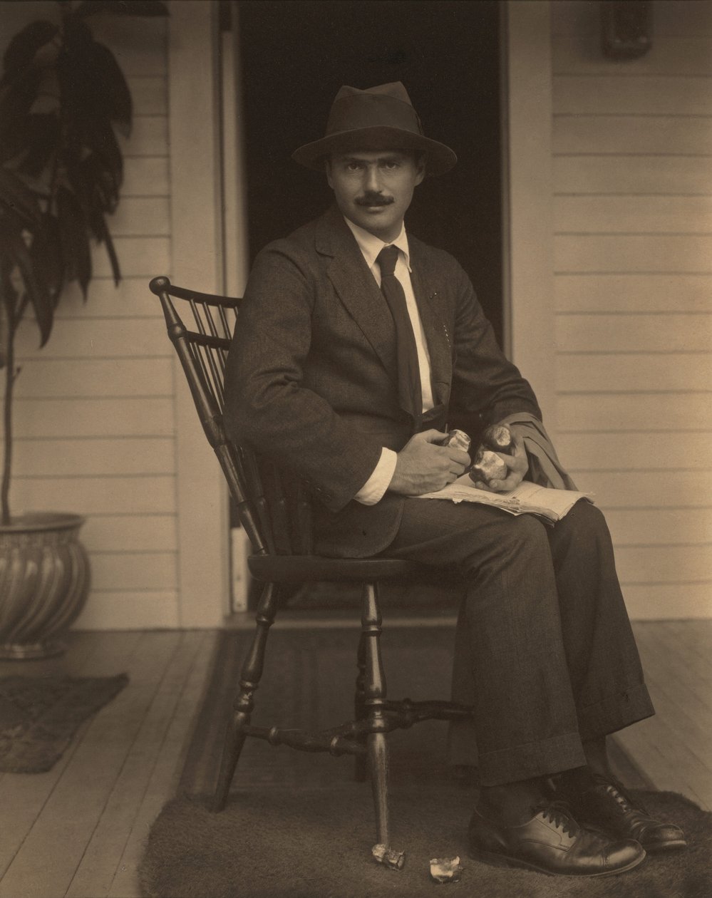 Waldo Frank by Alfred Stieglitz