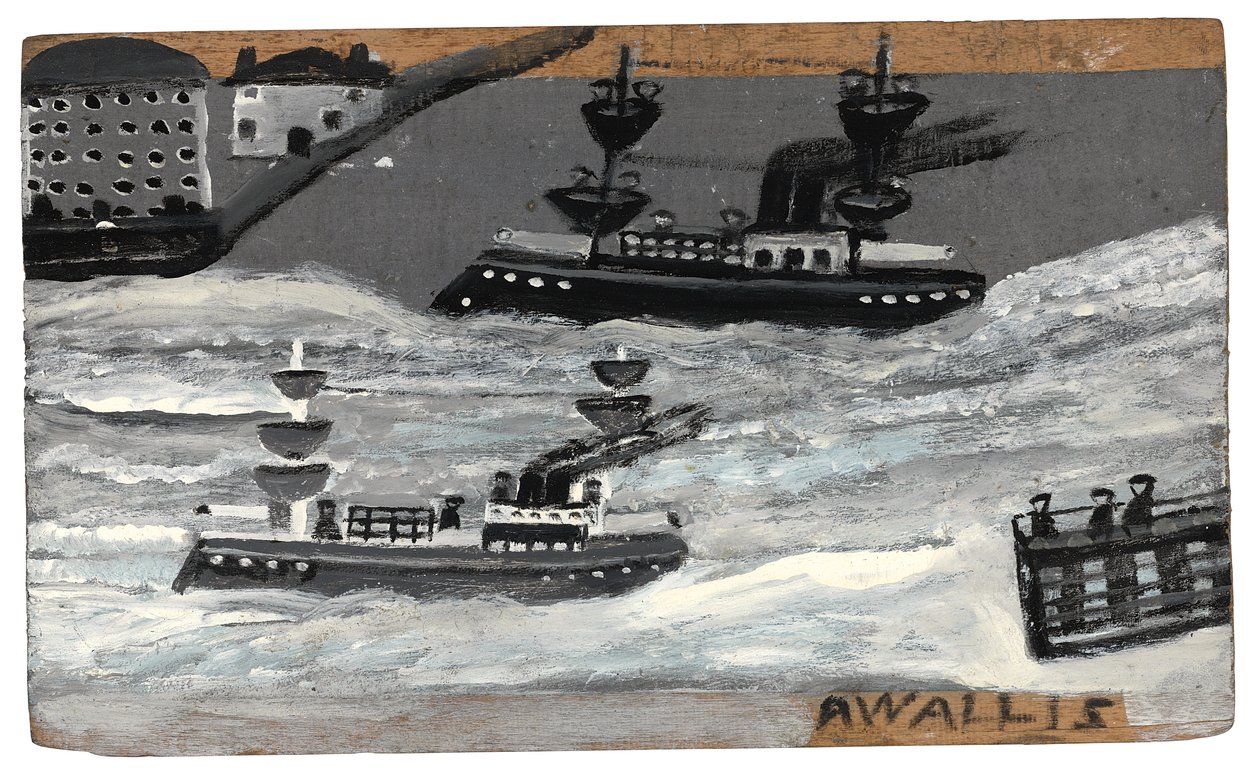 Gunboats in Wartime, c.1855-1942 by Alfred Wallis