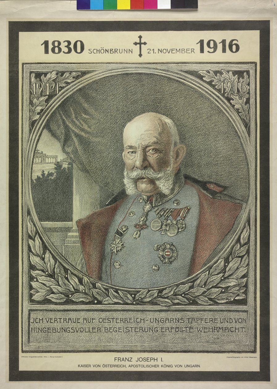 Emperor Franz Joseph I of Austria by Alfred Wesemann