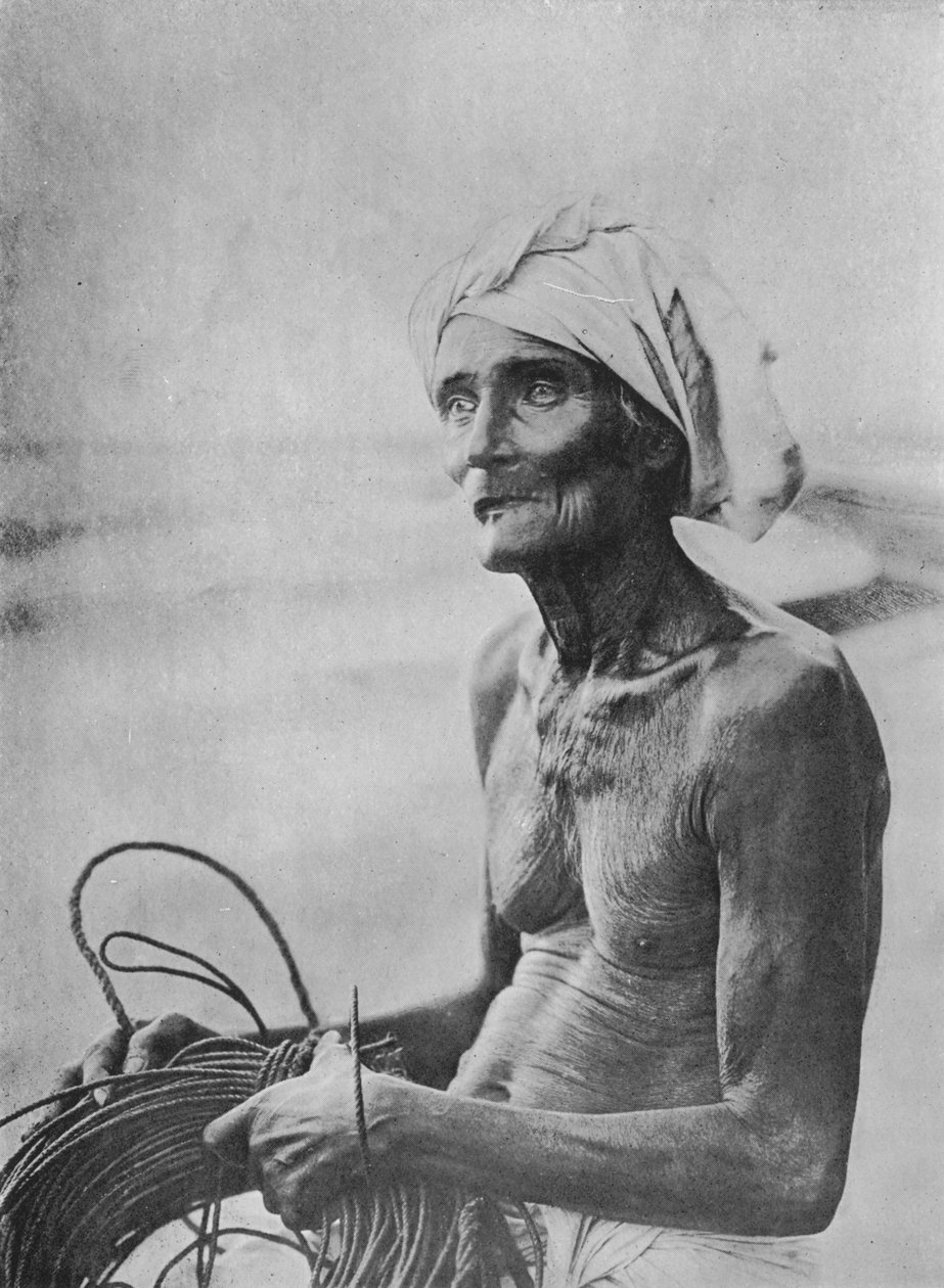 Fisherman by Alfred William Amandus Plate