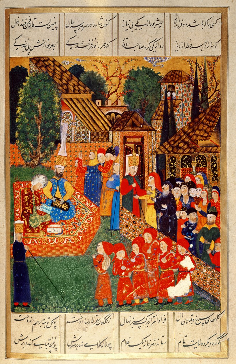 A Janissary Officer Recruiting Devsirme for Sultan Suleyman I (from the 