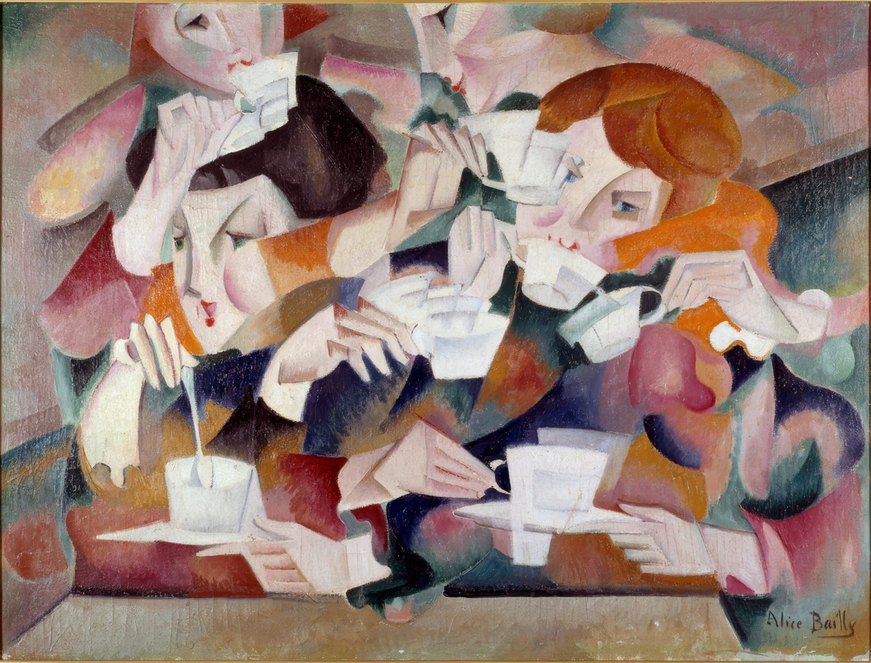 The Tea Time by Alice Bailly