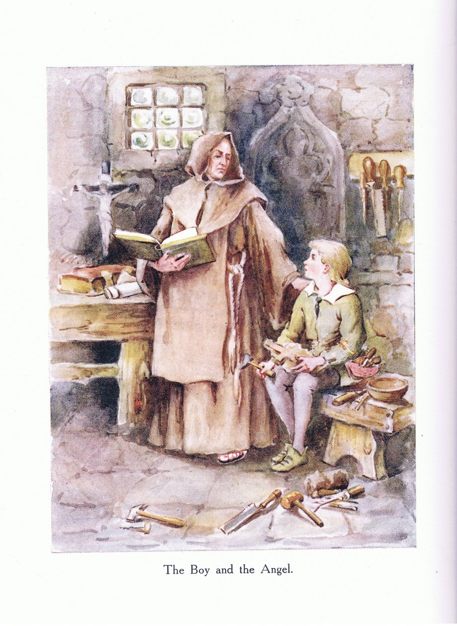 The Boy and the Angel, illustration from 