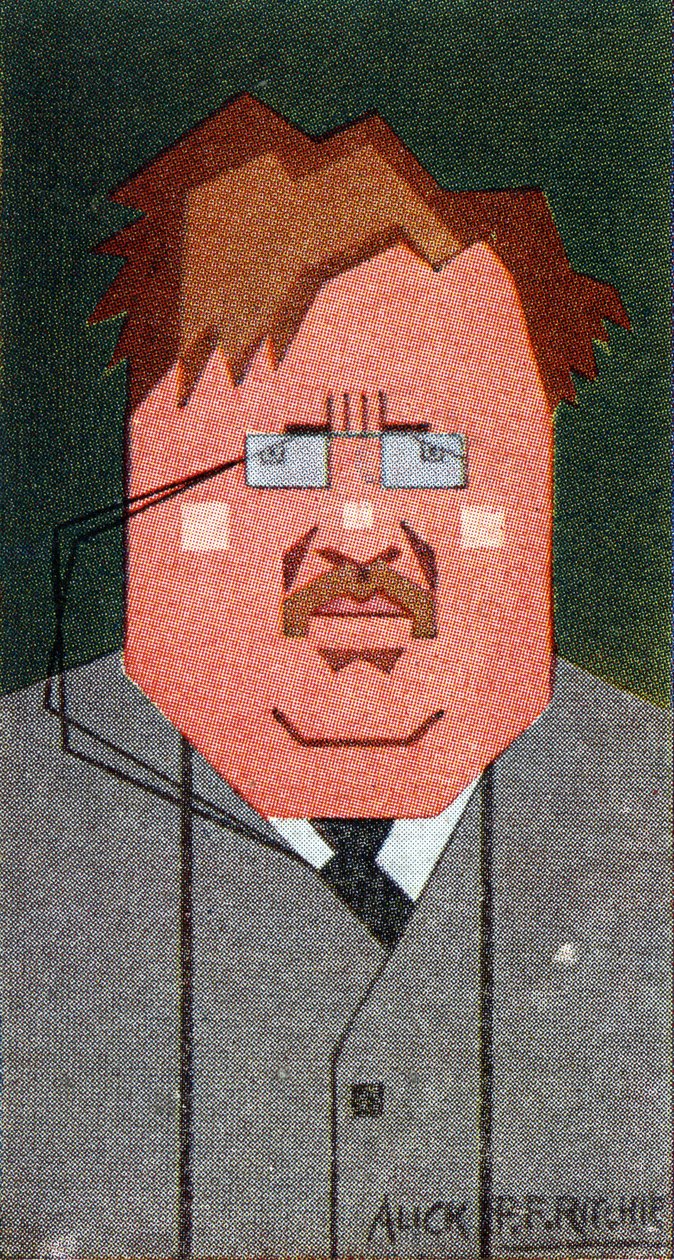 G. K. Chesterton, 1926 by Alick P. F. Ritchie