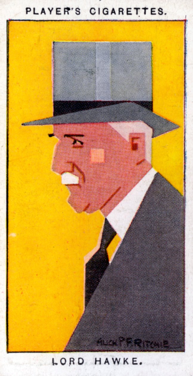 Martin Bladen Hawke, 7th Baron Hawke, British Cricketer, 1926 by Alick P. F. Ritchie