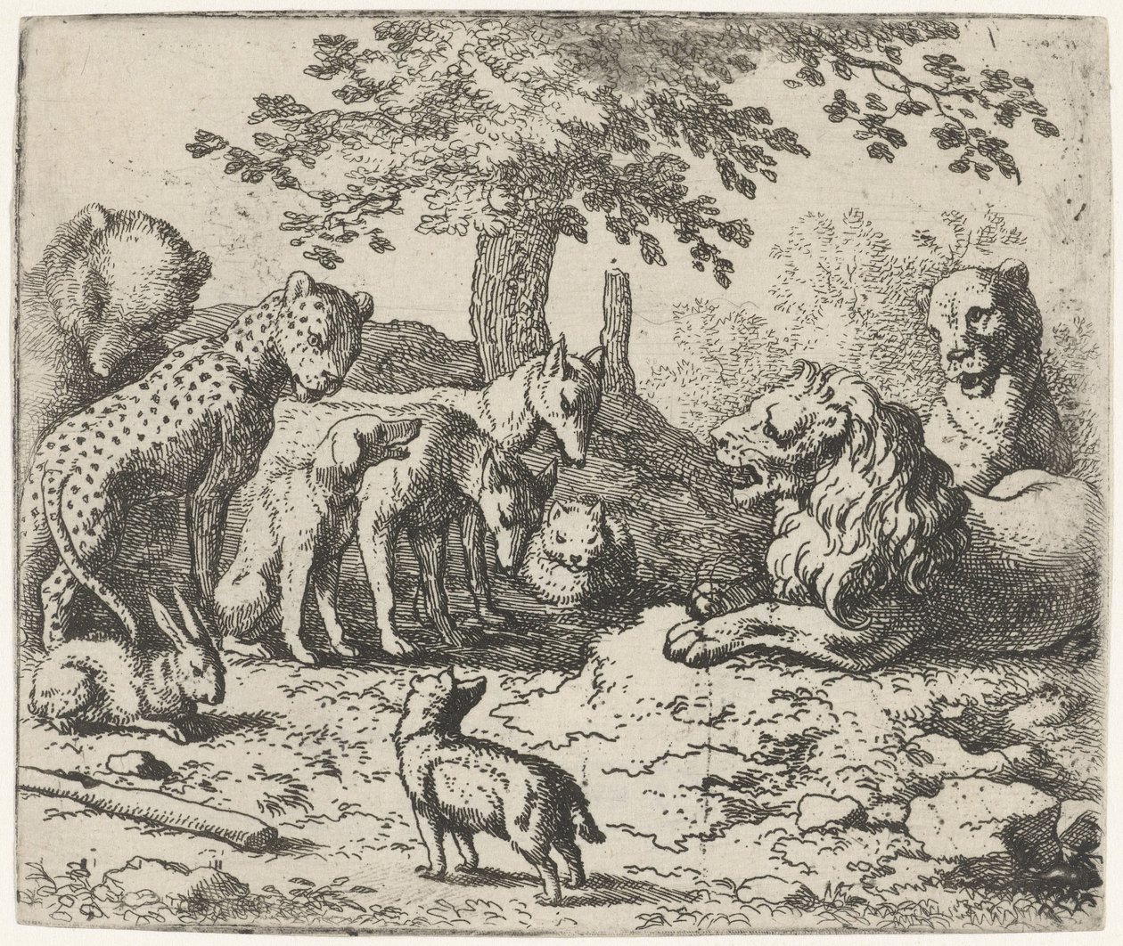 Council of King Nobel by Allaert van Everdingen