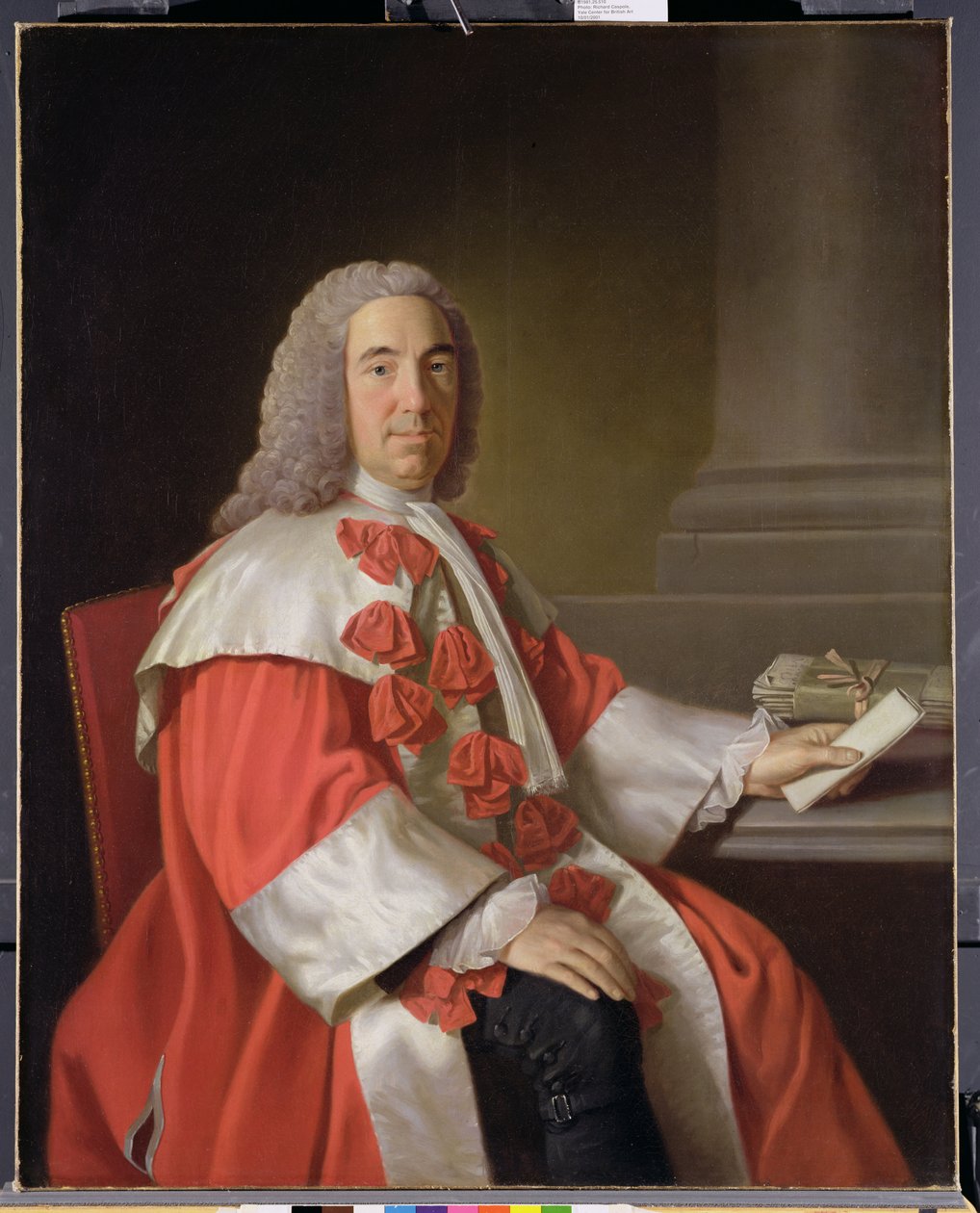 Alexander Boswell, Lord Auchinleck by Allan Ramsay