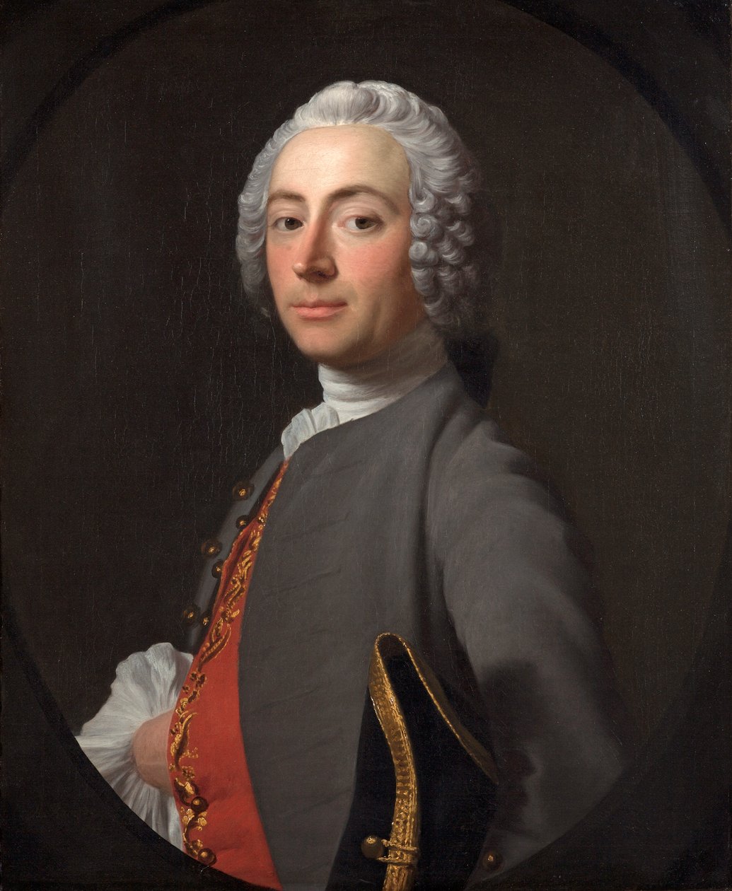 John Sargent the Younger by Allan Ramsay: Fine art print