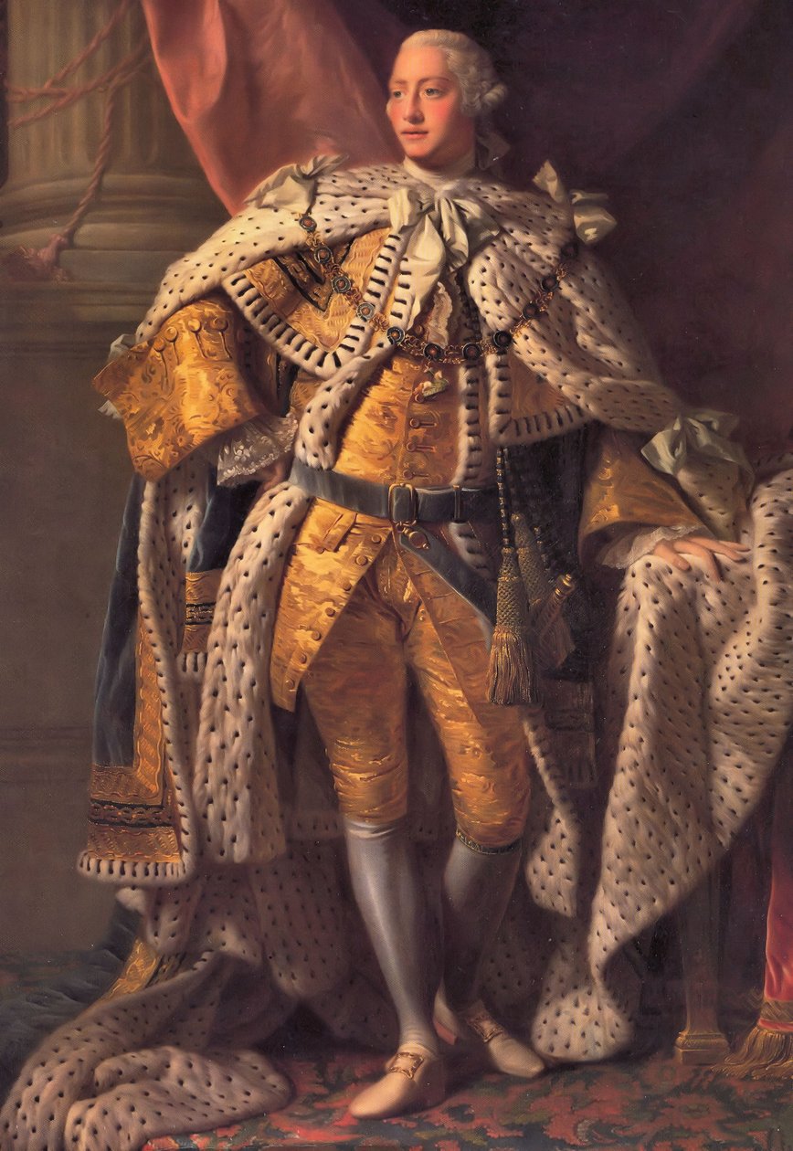 King George III by Allan Ramsay: Premium art reproduction