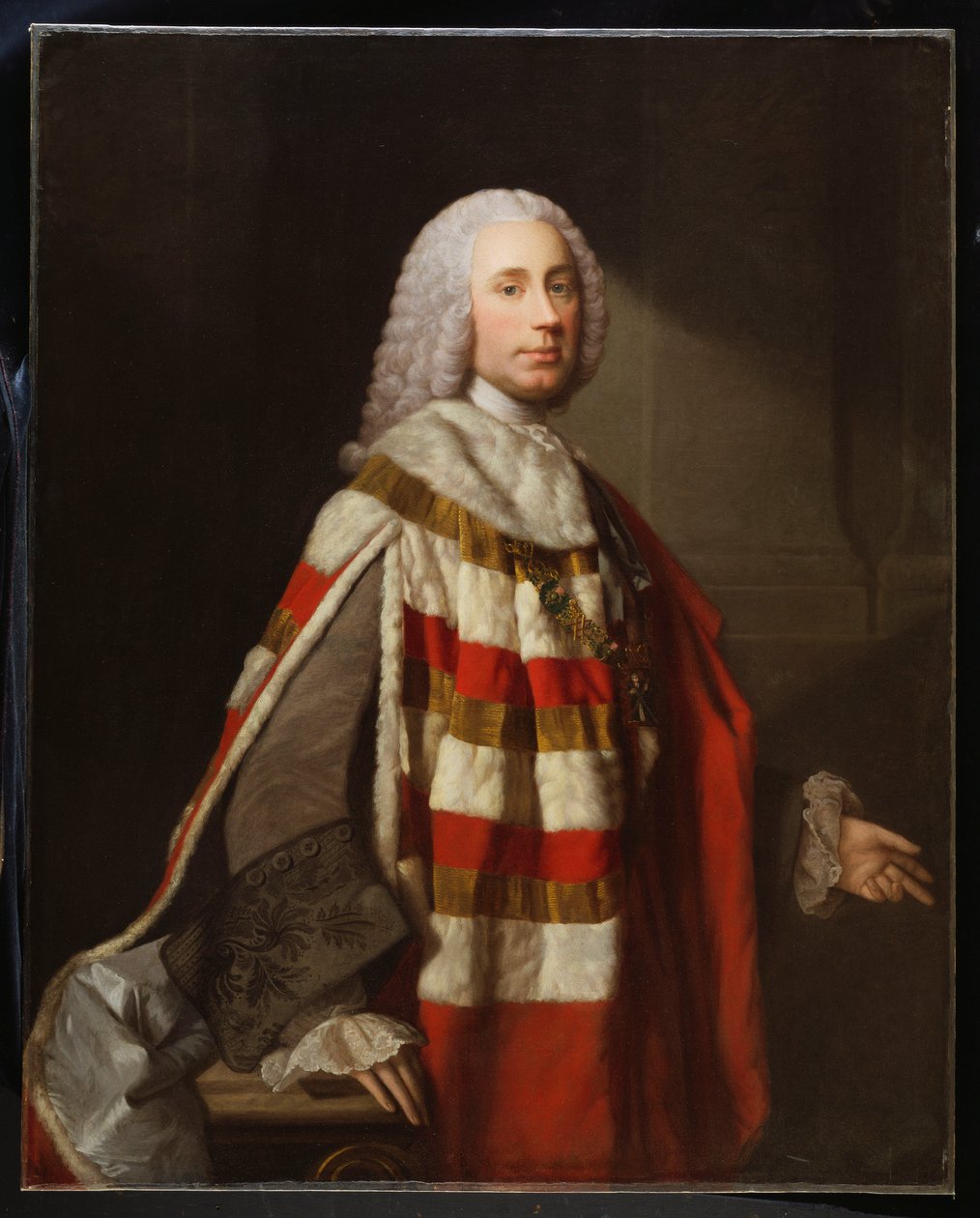 Portrait of a Nobleman, Thought to be James, 8th Earl Of Moray by Allan Ramsay