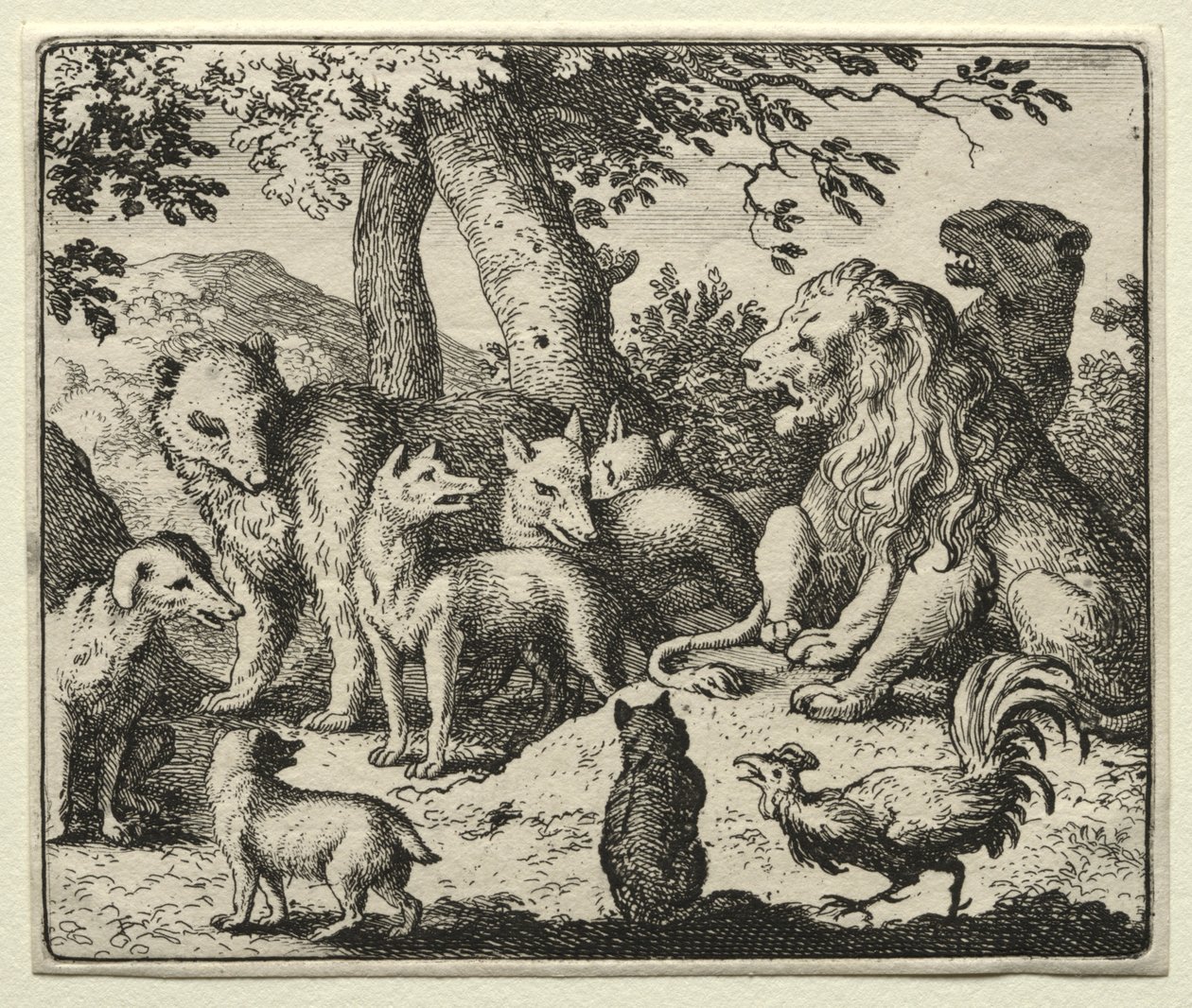 Reynard the Fox: Reynard Exonerates Himself by Allart van Everdingen